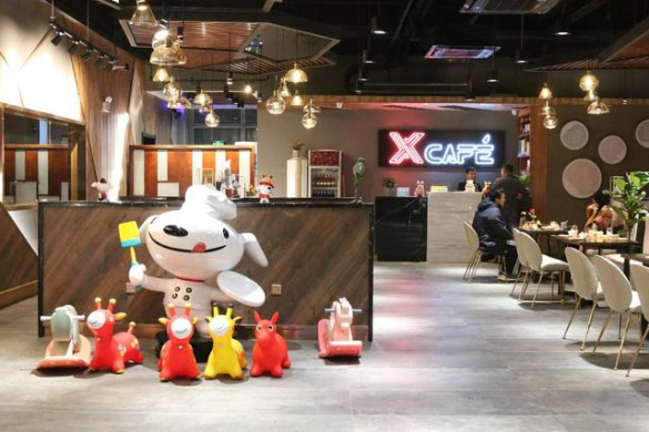 首家京东X未来餐厅在天津正式开业