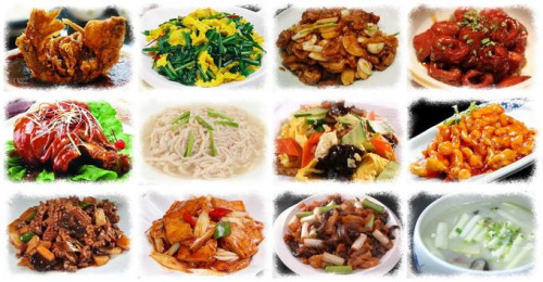 创意中国菜套餐 10道菜涵盖八大菜系