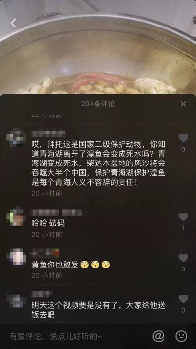 青海网友晒吃“湟鱼”视频，被罚一万元